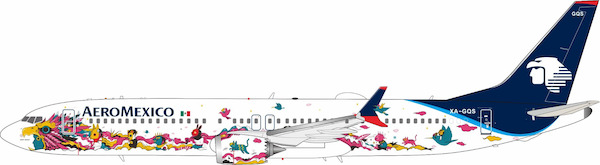 Boeing 737 MAX 9 AeroMexico "Kukulcán" XA-GQS IF739AMM1225