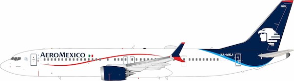 Boeing 737 MAX 9 AeroMexico XA-MKJ IF739MAM1025