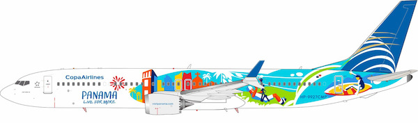 Boeing 737 MAX 9 Copa Airlines "Panama Live for More" HP-9927CMP IF739MCM0925