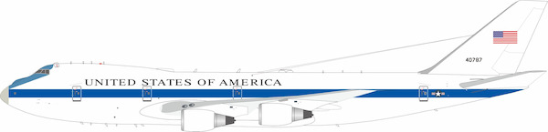 Boeing E4A United States of America, Airborne Command Post, 74-0787, The Flying Whitehous IF742E4A0787