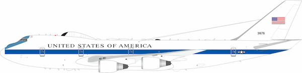 Boeing E4B United States of America, Airborne Command Post, 73-1676, The Flying Whitehouse IF742E4B1676