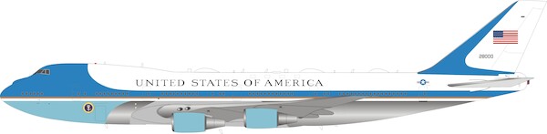 Boeing VC-25A 28000 USAF detachable gear IFVC25A1126P