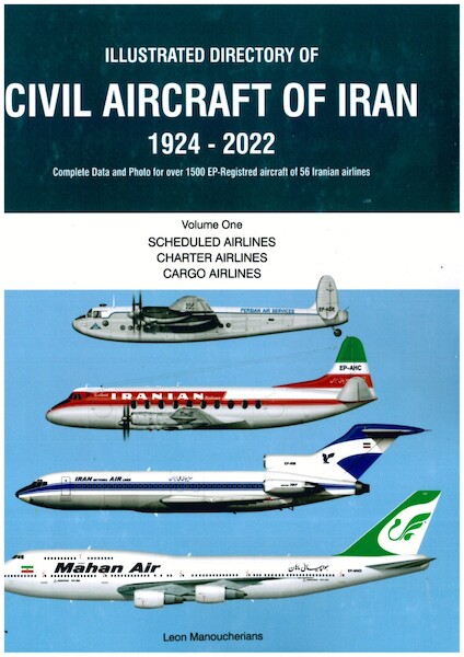 Illustrated Directory of Civil Aircraft of Iran 1924-2022  9780578291949