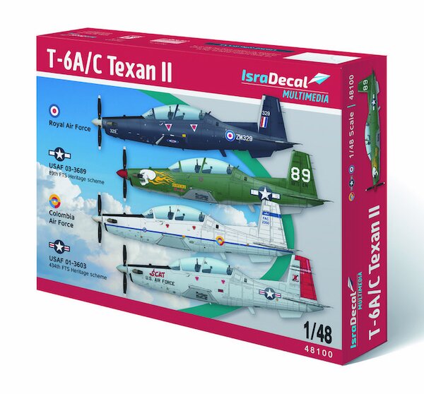 Beechcraft T-6A/C Texan II  (RAF, USAF & Colombian AF)  48100
