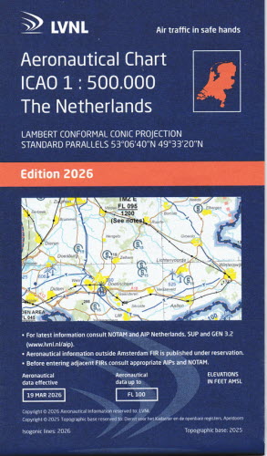 Low Countries Netherlands ICAO Edition 2026 NL-2026
