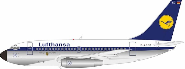 Boeing 737-130 Lufthansa "Göttingen" D-ABEO JF-737-1-001P