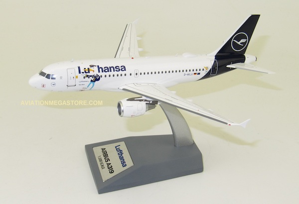 Airbus A319-114 Lufthansa 'LU' logojet D-AILU With Stand JF-A319-013