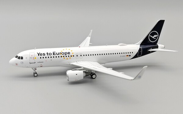 Airbus A320-214 Lufthansa “Yes to Europe” D-AIUC JF-A320-059