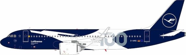 Airbus A320neo Lufthansa 100th Year Anniversary D-AING JF-A320-069
