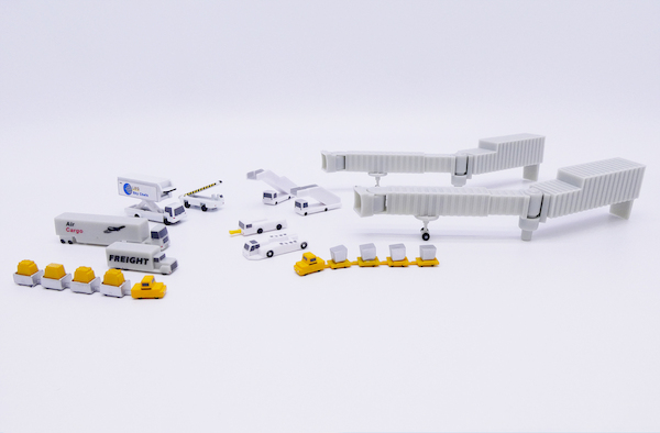 Airport GSE Sets Airport Accessories 20 Parts Package JCGSESETA-01