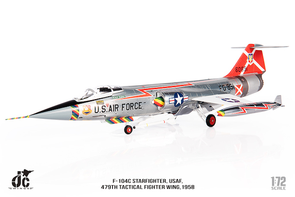 F104C Starfighter USAF 479th Tactical Fighter Wing, 1958  JCW-72-F104-004