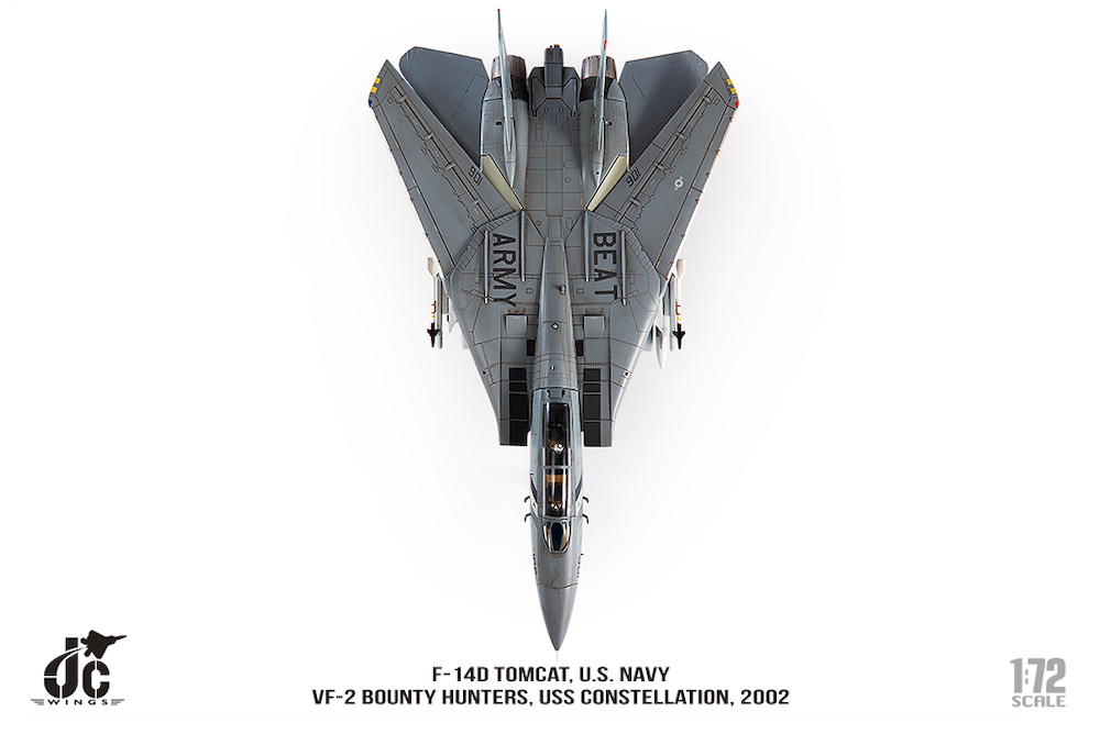 JC Wings JCW-72-F14-009 Grumman F14D Tomcat US Navy, /NE-106 VF-