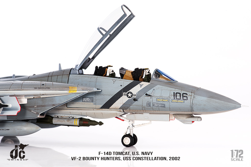 JC Wings JCW-72-F14-009 Grumman F14D Tomcat US Navy, /NE-106 VF-