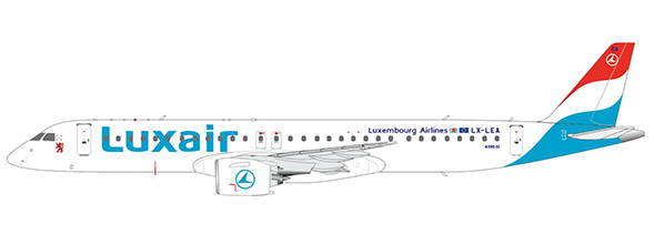Embraer ERJ190-400STD Luxair LX-LEA LH2581