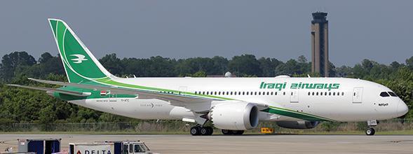Boeing 787-8 Dreamliner Iraqi Airways YI-ATC "Flaps Down"  LH4356A