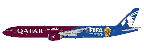 Boeing 777-300ER Qatar Airways "FIFA Official Airline of the Journey" A7-BEH SA4128