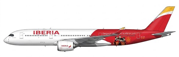 Airbus A350-900 Iberia "FIFA World Cup 2026" EC-MYX SA4136