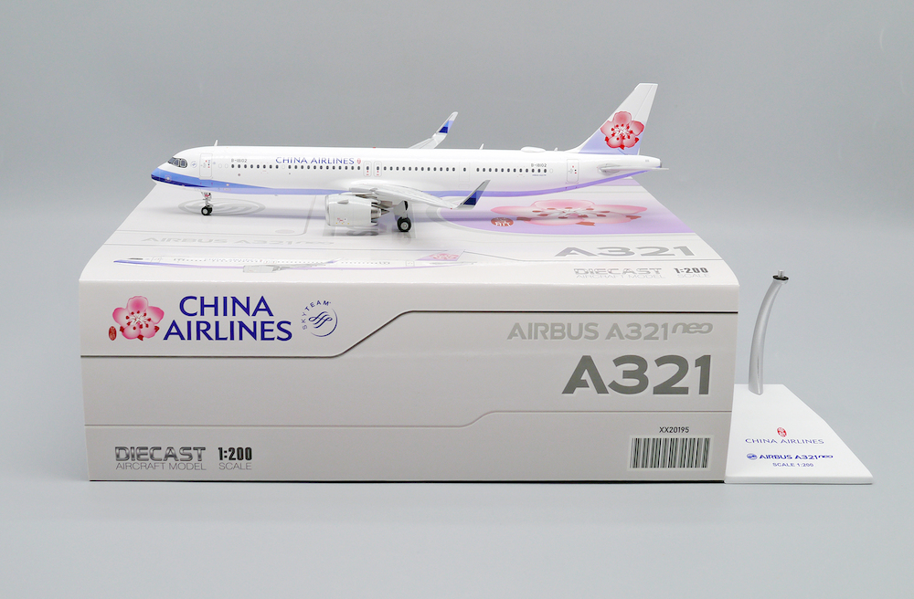 JC Wings XX20195 Airbus A321neo China Airlines B-18102