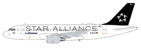 Airbus A319 Lufthansa "Star Alliance" D-AILF XX20609
