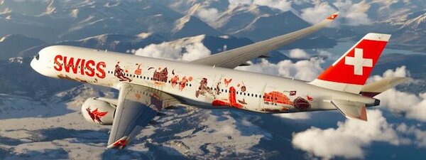 Airbus A350-900 Swiss "Wanderlust" HB-IFA XX20747