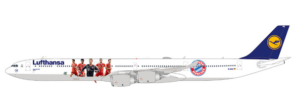 Airbus A340-600 Lufthansa "FC Bayern München" D-AIHZ XX40390