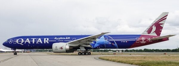 Boeing 777-300ER Qatar Airways "UEFA Champions League" A7-BED XX40774