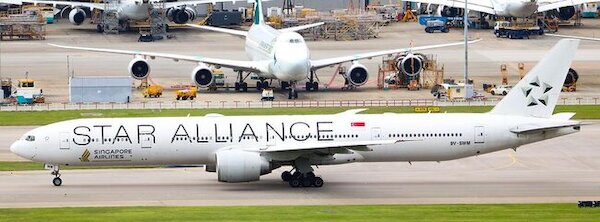 Boeing 777-300ER Singapore Airlines "Star Alliance" 9V-SWM XX40802