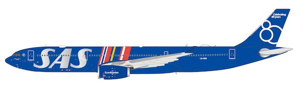 Airbus A330-300 SAS Scandinavian Airlines "Celebrating 80 Years" LN-RKR XX40882