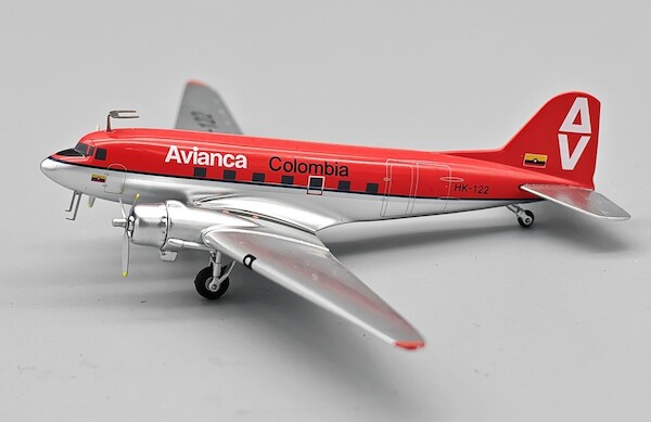 Douglas DC3 Avianca Colombia HK-122 JP60-AV-DC-HK122