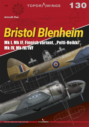 Bristol Blenheim, MK1 and MkIV All variants  9788367294041