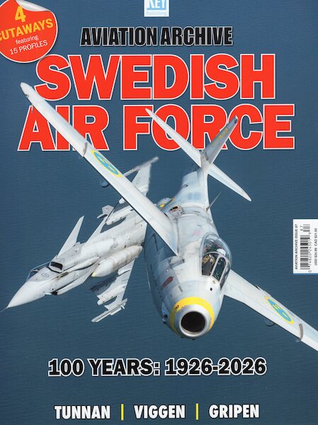 Aviation Archive - Swedish Air Force: 100 years 1926-2026 007482024501987