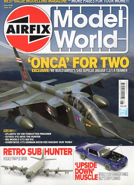 Airfix Model World June 2026 977204512015906