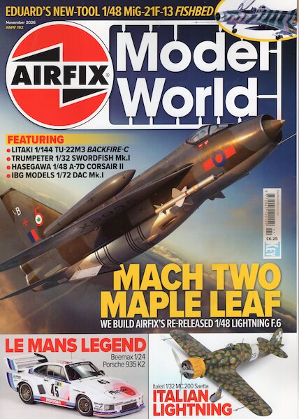 Airfix Model World Novemberr 2026 977204512015911