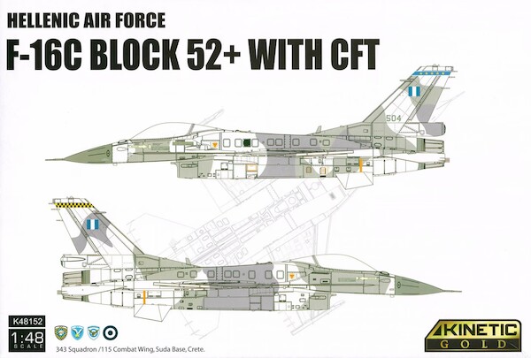 F16D Block 52+ with CFT (Hellenic Air Force) K48152
