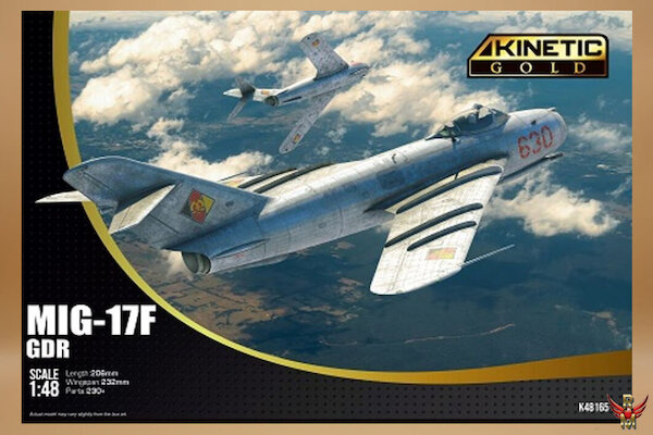 Mikoyan MiG17F GDR (East German AF) K48165