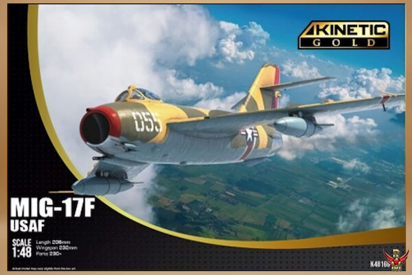 Mikoyan MiG17F (USAF) K48169