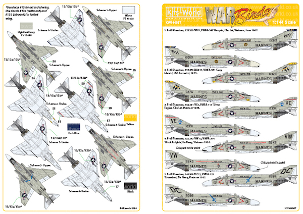 F-4B Phantom- US Marines kw144057