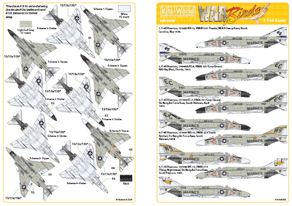 F-4B Phantom- US Marines kw144058