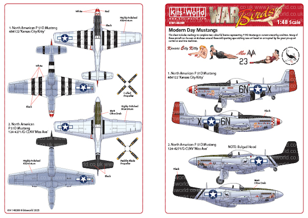 P-51D Mustang "Modern Day Mustangs" 1 KW148289
