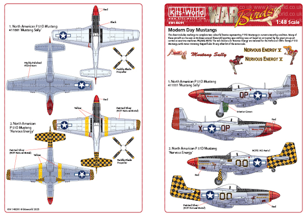 P-51D Mustang "Modern Day Mustangs" 3 KW148291