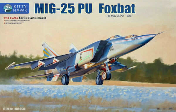 Mikoyan MiG25PU Foxbat Dual (REISSUE) KH80136