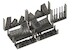 P51D Mustang Gun Bays (Tamiya) KSM32074