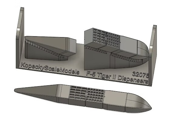 Northrop F5E/F Tiger II Dispensers (Hasegawa, Revell, Kitty Hawk) KSM32076