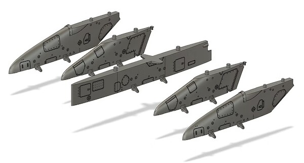 Northrop F5E/F Tiger II Pylons (AFV) KSM48044