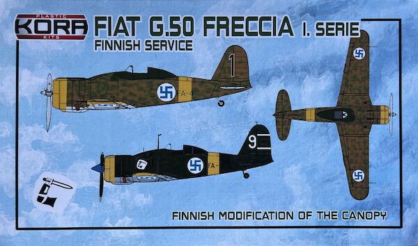 Fiat G.50 Freccia Finnish Service (modification of the canopy)  KPK72162