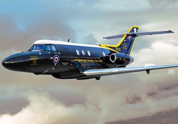 HS.125 Dominie T.1 'Black & White' KPH7229
