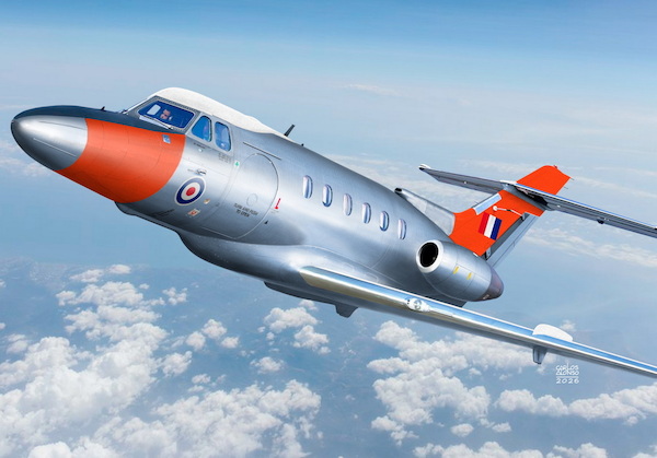 HS.125 Dominie T.1 'Prototype is flying in' KPH7231
