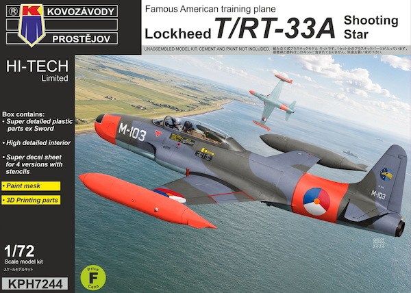 Lockheed T/RT-33 Shooting Star KPH7244