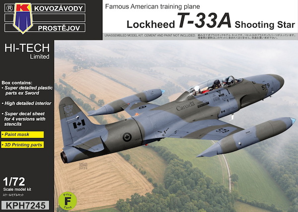 Lockheed T-33 Shooting Star KPH7245