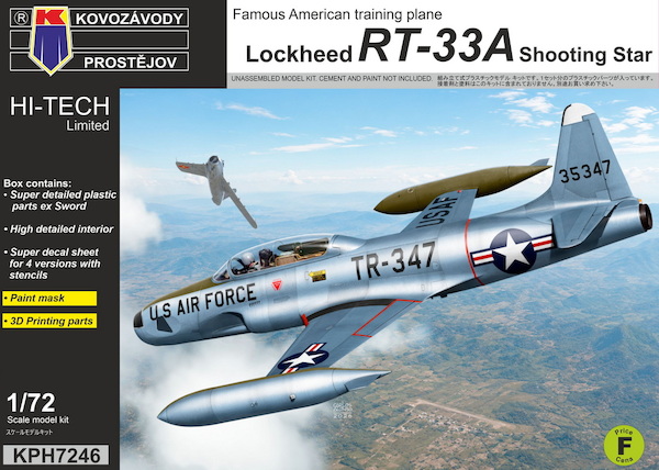 Lockheed RT-33 Shooting Star KPH7246